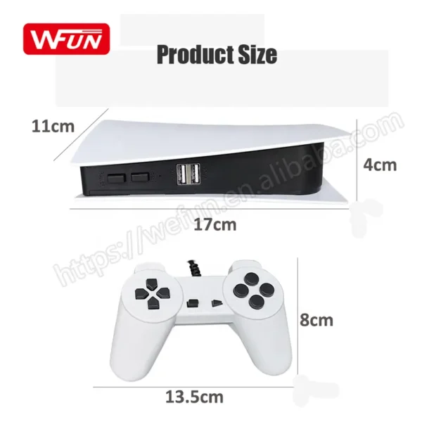 8 Bit Mini Game Station 5 TV Consola For PS5 Design with 300 Classic Games USB Wired Retro Video Game Console For NES - Image 2