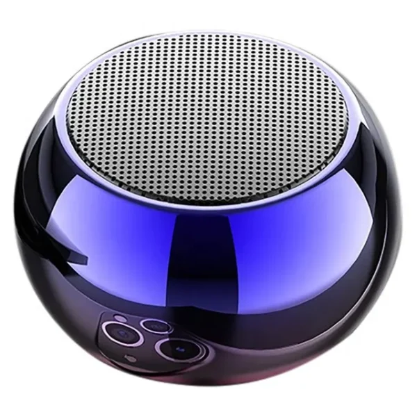 Amazon hot selling M3 mini Gradient home Theater super bass sound Speaker Wireless BT Plating Colorful Portable small Speakers