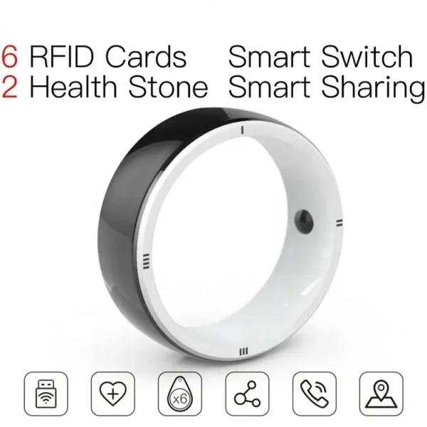 Android IOS Temperature Heart Rate Monitoring Sleep Health Tracker Blood Oxygen Monitor Wearable Smart Health Ring - Image 2