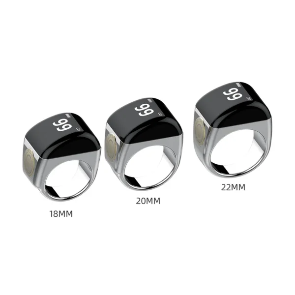 Equantu Wholesale Muslim Gift Tasbeeh Ring Counter Bluetooth Azan Alarm Clock Qibla Tasbeeh Ring