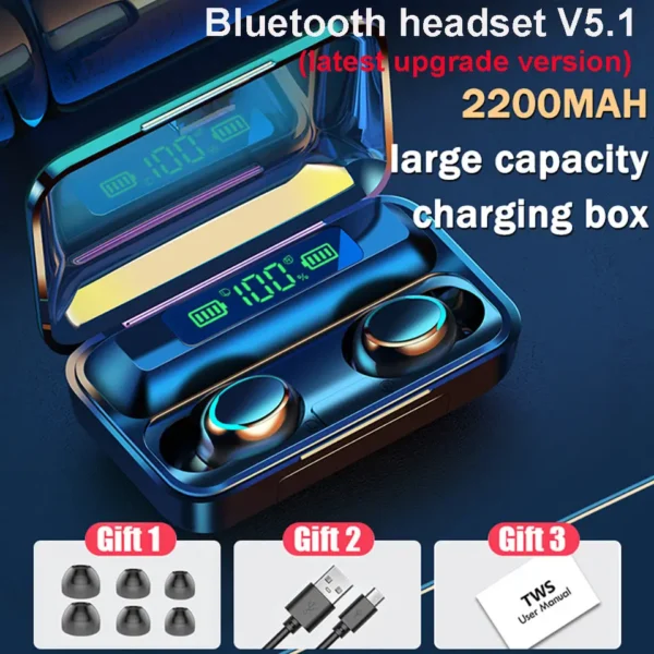 F9 Earphone Wireless earbud - Image 2