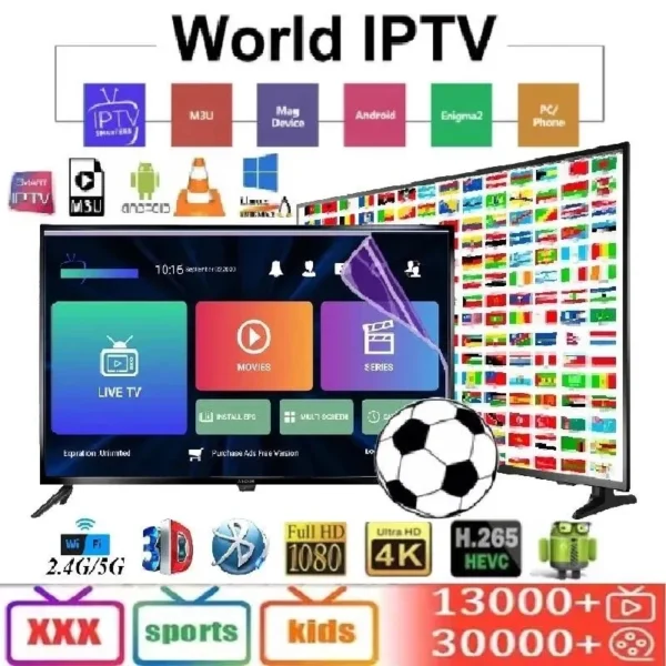 IPTV Subscription 12 Months Working Stable No Buffering Android Iptv
