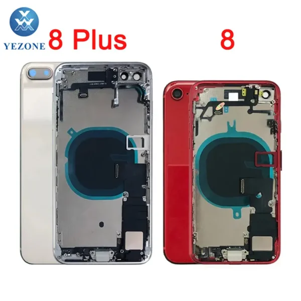 Mobile Phone Housings for iphone 8 back glass OEM Replacement Rear Back Glass Back Cover Battery for iPhone 8 Plus