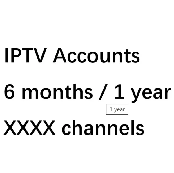 New Arrival TV Box IPTV Accounts 6 12 Months 1 Year Code For Set Top Box & Mobile Phones Test Free - Image 2