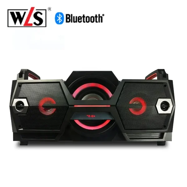 Portable 2022 new high quality bluetooth boombox 40W BT/AUX/USB portable led light bluetooths speaker - Image 2