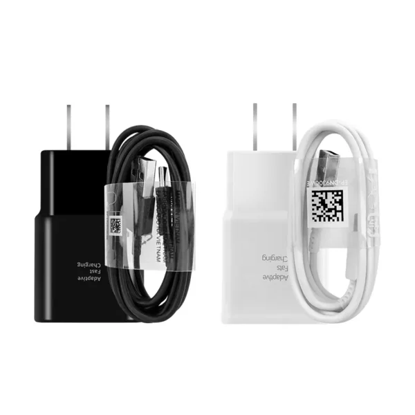 Wholesale QC3.0 US EU wall charger adapter Original Charger Travel Adapter US Wall Charger For Samsung S10 S9 S8 - Image 2