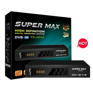 SUPER MAX TG HD16 High Definition Digital Terrestrial Decoder TV Receiver Set Top Box