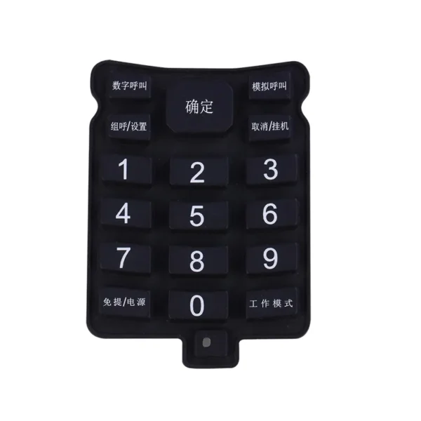 Soft Good Touch Mobile Phone Keypad Made from 100% Silicone Rubber - Image 2