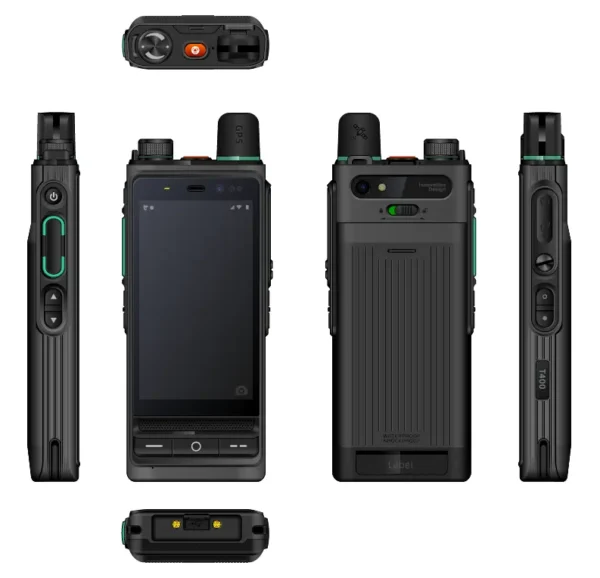 Manufacturers direct selling walkie-talkie 4g ptt POC two way radio T400 Android 10 mobile phone with walkie talkie long range - Image 2