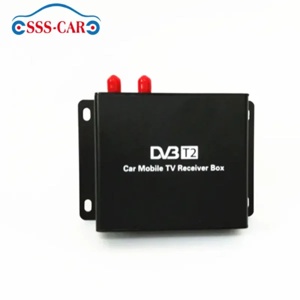 car dvb t2 digital tv receiver High Speed Double Antenna 180KM/H car satellite tv receiver mpeg4 set top box