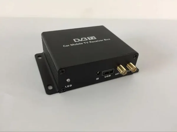 car dvb t2 digital tv receiver High Speed Double Antenna 180KM/H car satellite tv receiver mpeg4 set top box - Image 2