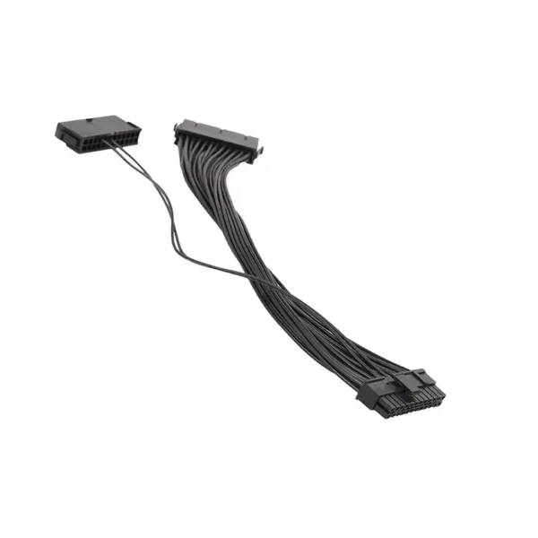 Dual PSU Power Supply Extension Cable for 24 pin Power cable - Image 2