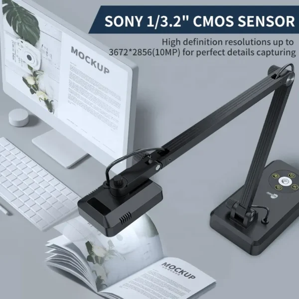 Excellent Quality Usb Ocr Overhead Visual Teaching Visualizer Presenter Projector for Education Support Mac os - Image 2
