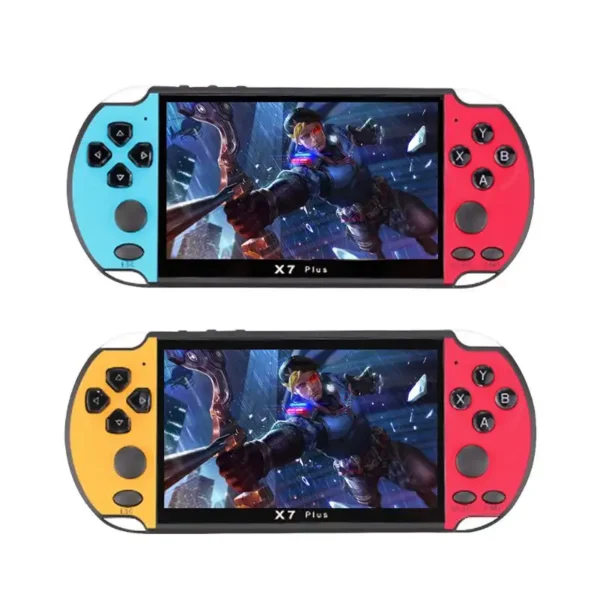 Factory Direct Sell 5 Colors X7 PLus 5.1inch Portable Retro Video Game Console Handheld Game Player