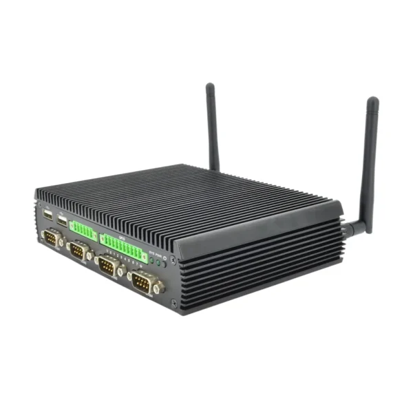 Fanless Portable Mini Computer NXP i.MX 8M Plus (default) 2xCOM 4xLAN VGA & HD Office Mini Desktop Computer Linux Mini PCs