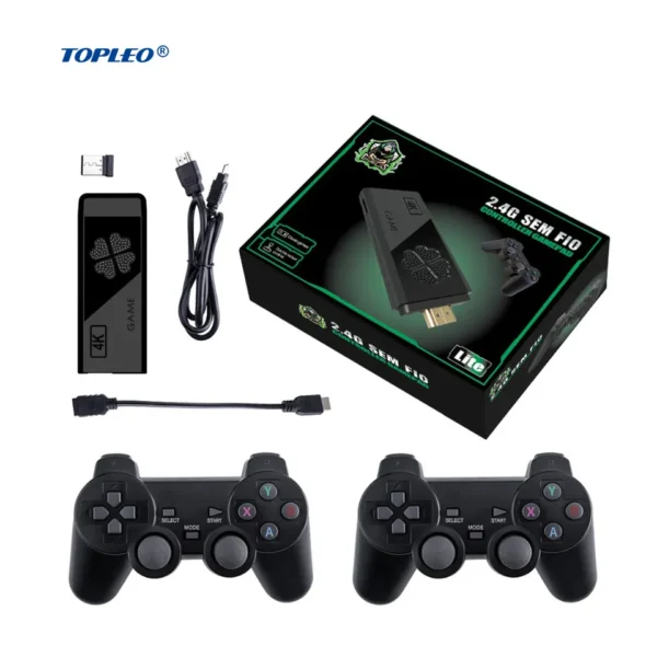 Topleo Video Game Console classic retro portable HD 3500 10000 games console mini 4k game stick - Image 2
