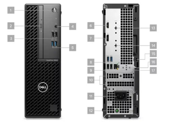 High quality Dells OptiPlex 3000 Tower 3000MT i3-12100 new release desktop - Image 2