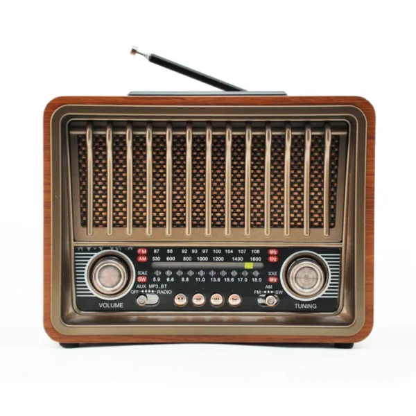 PX-20BT PX Wooden Retro Portable Mini Bass Wireless SW AM FM Radio Home Radio