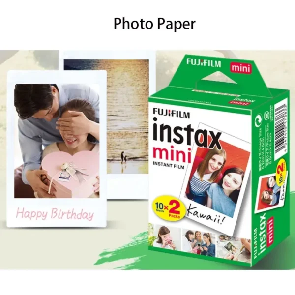 10/20/40/60/80/100 sheets Fuji film instax mini 11 9 3 Inch white Edge films for Instant Camera mini 8 7s 25 50s 90 Photo paper - Image 2