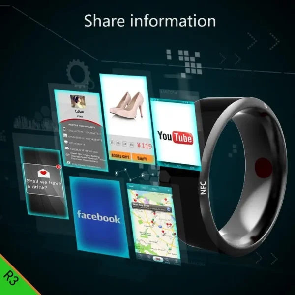 Jakcom R3 Smart Ring Consumer Electronics Other Consumer Electronics Free Smart Watch Cooler - Image 2
