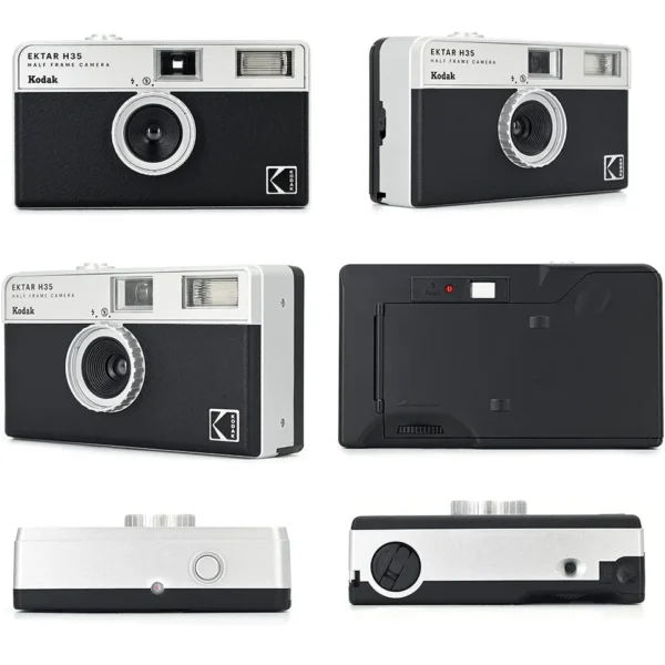 KODAK EKTAR H35 Half Frame Film Camera Built-in Flash 35mm Film CE Focus-free Lightweight Film Camera - Image 2