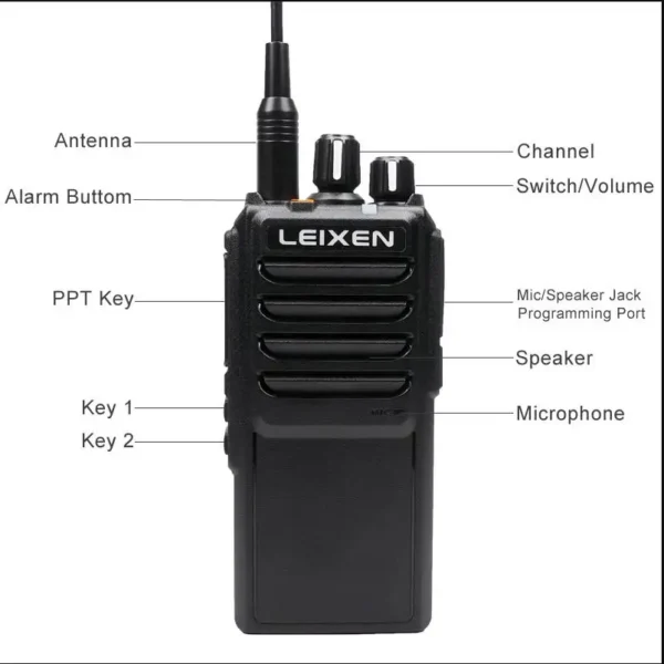 LEIXEN VV-25 25W VHF/UHF Two Way Radio Walkie Talkie 20km Range - Image 2
