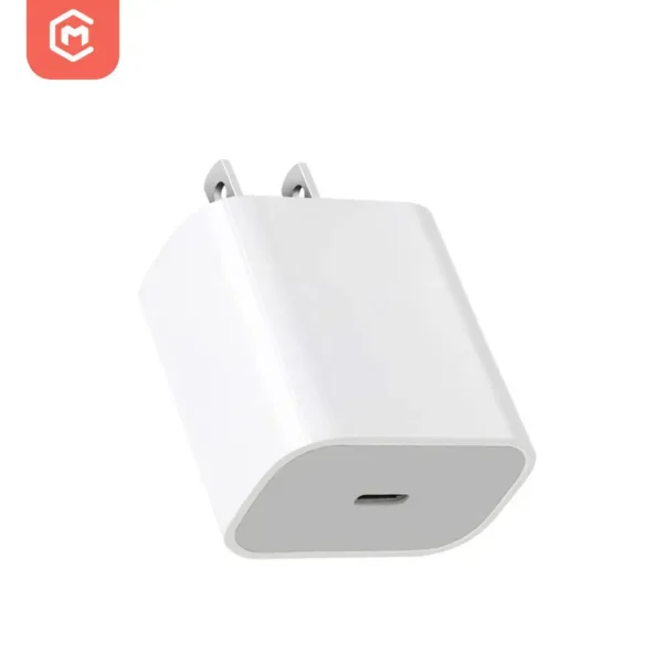 US EU Mobile Phone Charger USB C To C Lighting Data Cable Line Pd 20w Fast Type C Charging Adapter PD Charger - Image 2