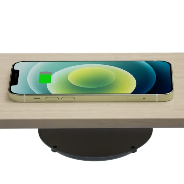 New Technology Smart 10W Furniture Wireless Charger Under Desk Hidden Fast Charger Invisible Qi Wireless Charging Mobile Phone - Image 2