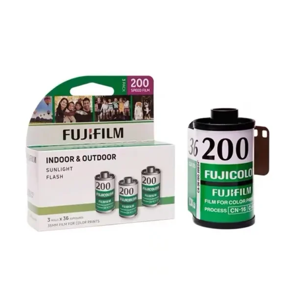 One roll fujifilm Fujicolor C200 Color 35mm Film 36 Exposure for 135 Format Camera Lomo Holga 135 BC Lomo Camera Dedicated