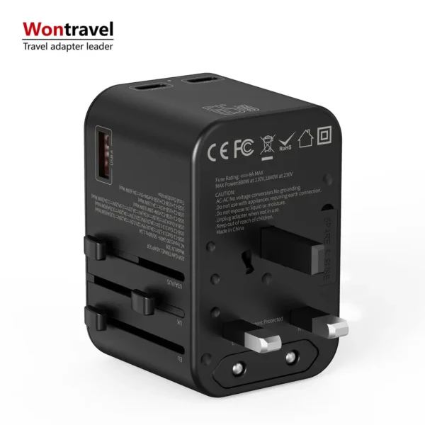 Original factory 65W Quick Charge GaN Super Mini USB Travel Adapter Plug Type-C PD Wall Charger - Image 2