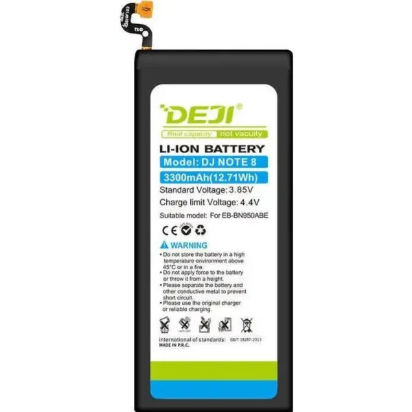 smartphone accessories factory OEM battery for Samsung note 8