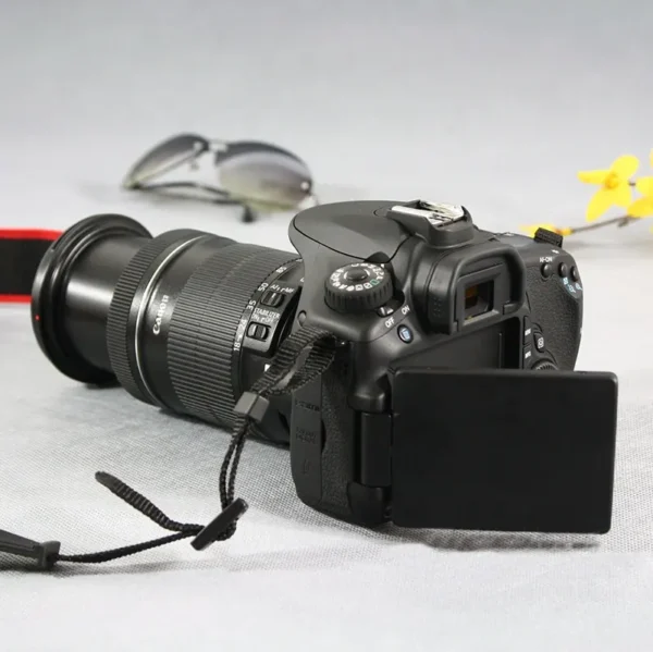 Used EOS 60D HD Digital Camera EF18-135mm F3.5-5.6 is lens Used SLR video recording camera, used camera lens - Image 2