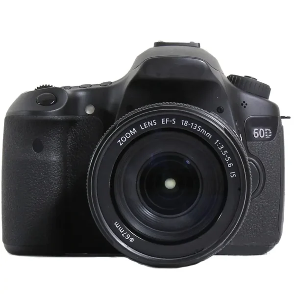 Used EOS 60D HD Digital Camera EF18-135mm F3.5-5.6 is lens Used SLR video recording camera, used camera lens