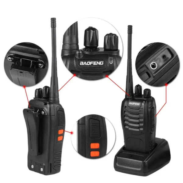 2023 walkie talkie smartphone,comunicador mini two way radio mobile phone toys baofeng talkie walkie long range walkie talkie - Image 2