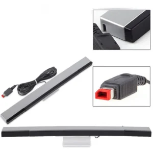 Wired Remote Motion Sensor Bar Infrared IR Inductor for Wii/Wii U Sensor Bar