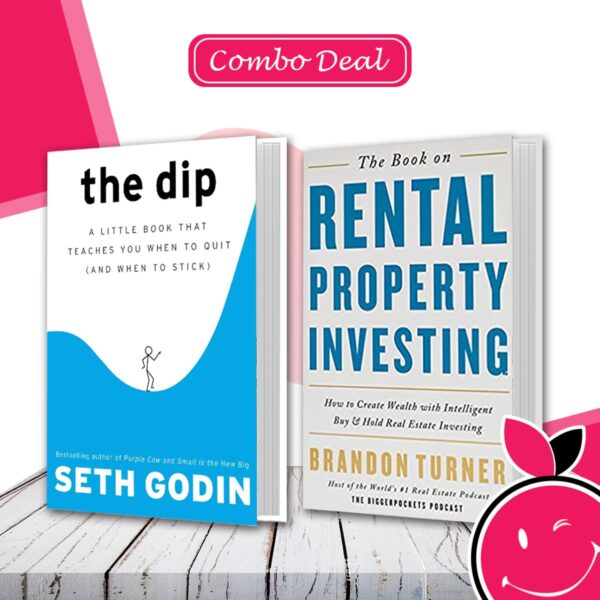 Combo Offer Bookberry.pk | The Dip By Seth Godin | The Book on Rental Property Investing By Brandon Turne | Book Sale New Offer Bestselling Books