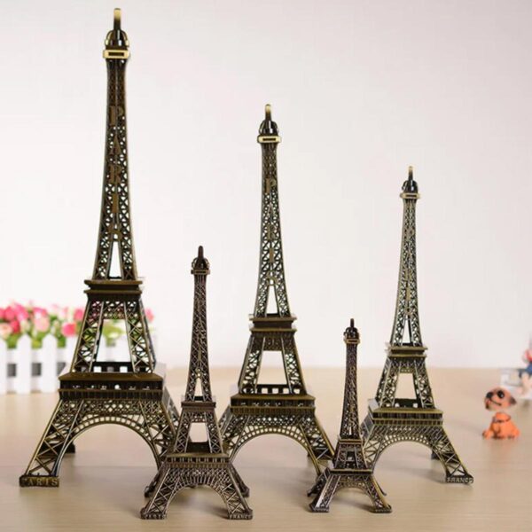 Metal Eiffel Tower For Home & Office Decoration | 3'' | 3.5'' | 5'' | 5.5'' | 6.3'' | 8.5'' | 10'' Size For Decoration