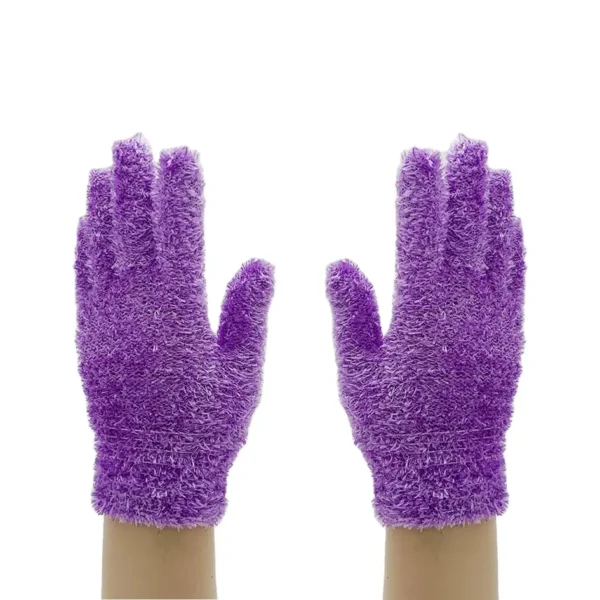 Fashionable Women's Girls' Mink Feather Yarn Knitting Soft and Warm Winter Hand