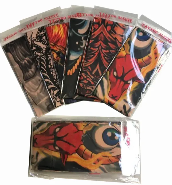 Sports Cycling Fishing Basketball Blank Sublimation Custom Logo Printed Uv Sun Protection Compression Arm Sleeves Tattoo - Image 2