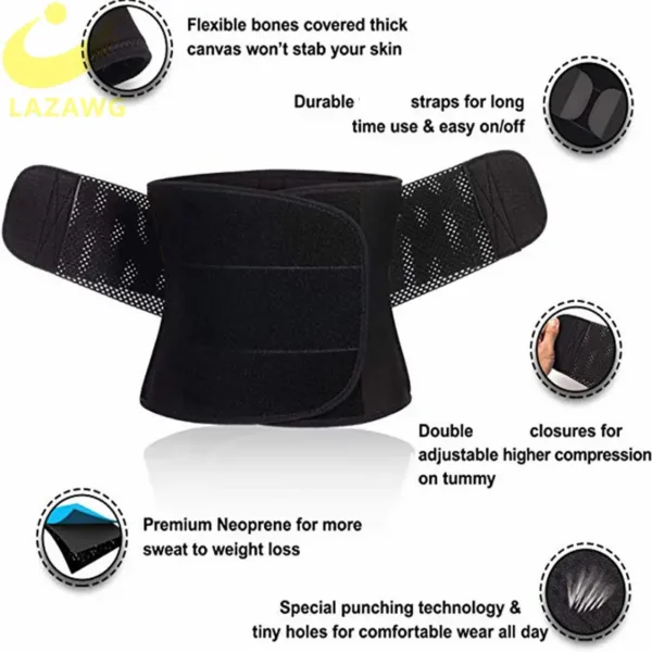 Time Limited Firm Winter Standard Tummy Belts Smart Belt For Men Neoprene - Image 2