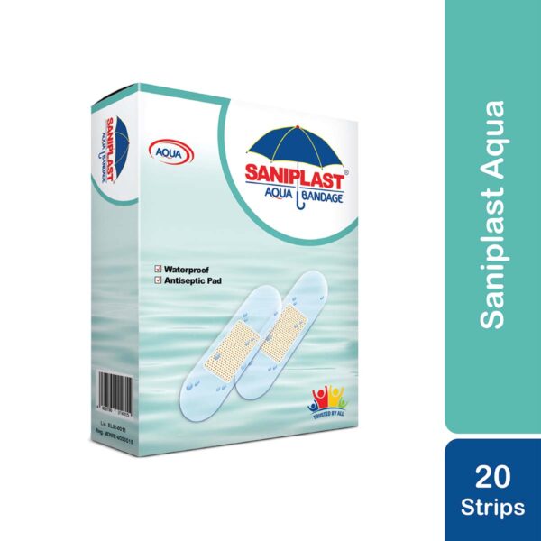 Saniplast Aqua Bandage Large 20's