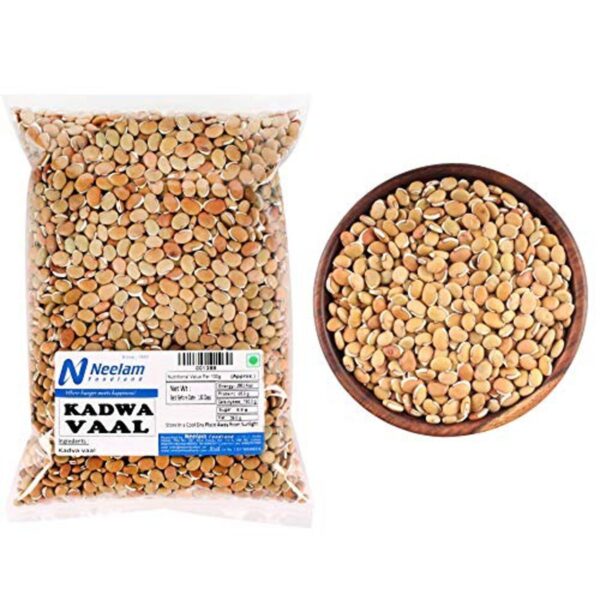 Neelam Foodland Kadwa Vaa Neelam Foodland Kadwa Vaal ( Butter Beans), 500Gl ( Butter Beans), 500G