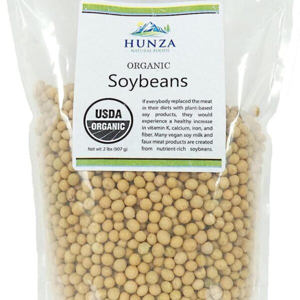 Organic Soybeans (2 lbs) 907 gm