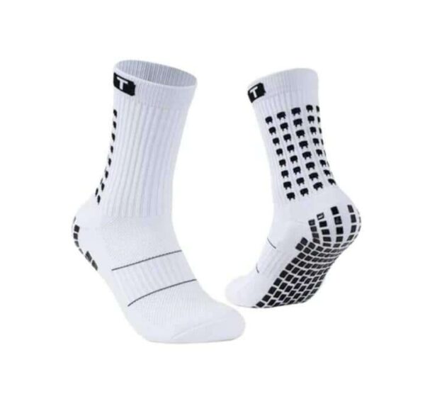 Adults Kid Anti Slip Sock Football Sports Performance Grip Socks Non-Slip Soccer Socks for Men